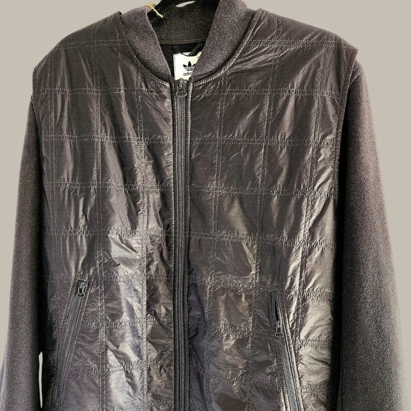 Adidas special edition. Wings and Horns Jacket quilted nylon body and wool felt